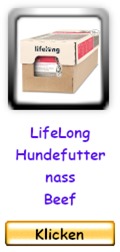 Hundefutter Nass Beef LifeLong